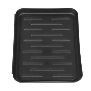 doitool black plastic outdoor boot tray, indoor use