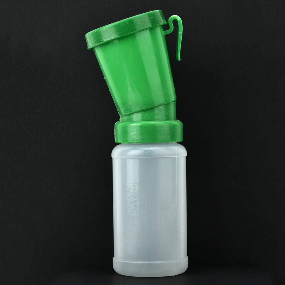 Annadue Non Reflow Cow Teat Dip Cup, Green Teat Dip Cup, 300ml Capacity Detachable Design for Cow Goat