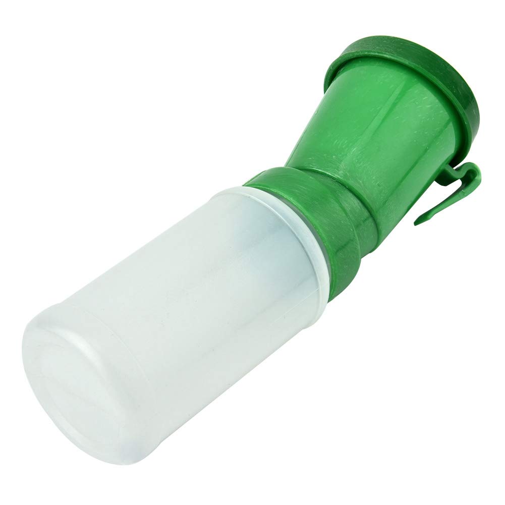 Annadue Non Reflow Cow Teat Dip Cup, Green Teat Dip Cup, 300ml Capacity Detachable Design for Cow Goat