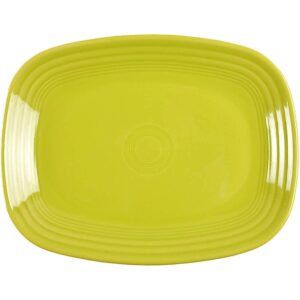 fiesta homer laughlin lemongrass 11" rectangular serving platter