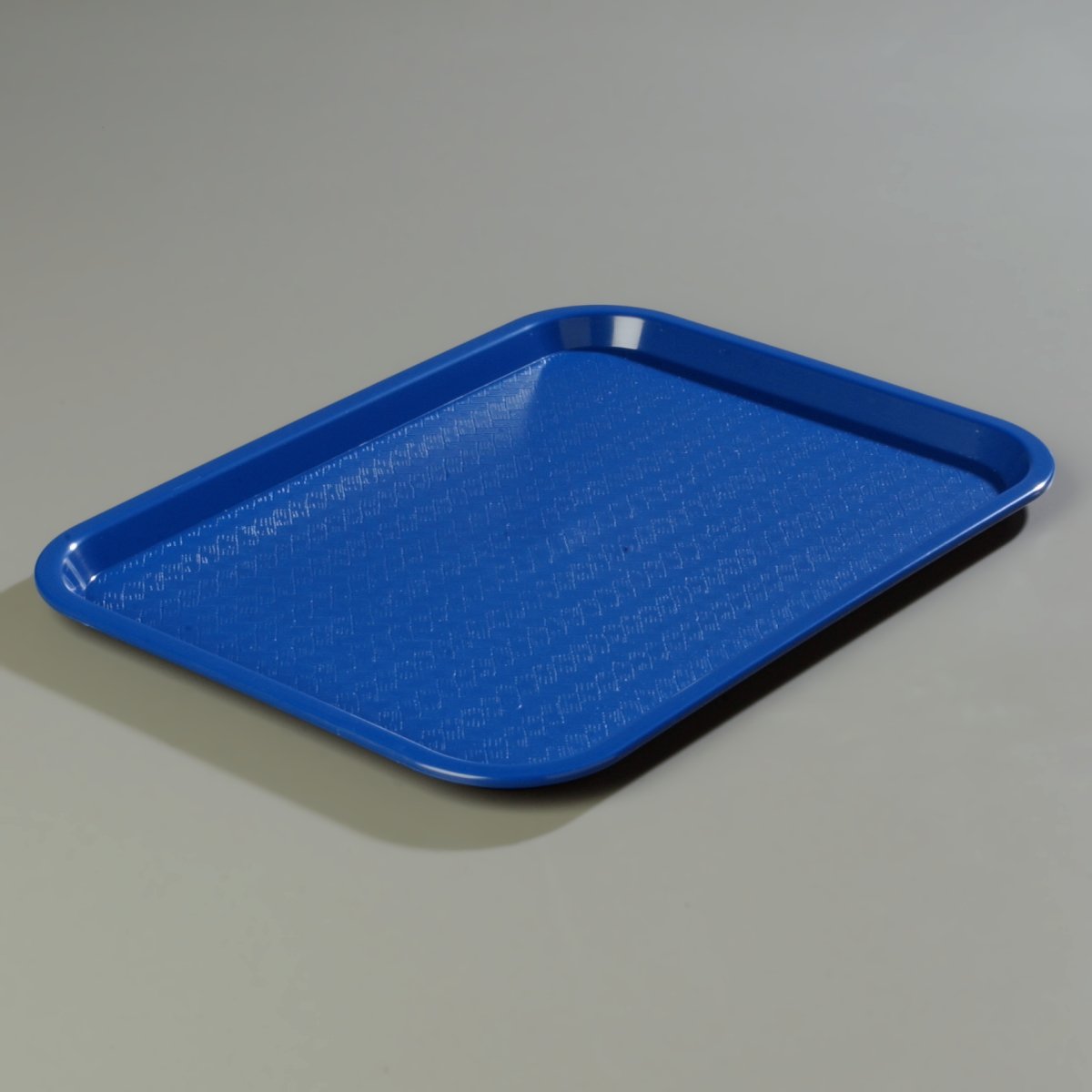 CFS CT121614 Café Standard Cafeteria / Fast Food Tray, 12" x 16", Blue (Pack of 2)