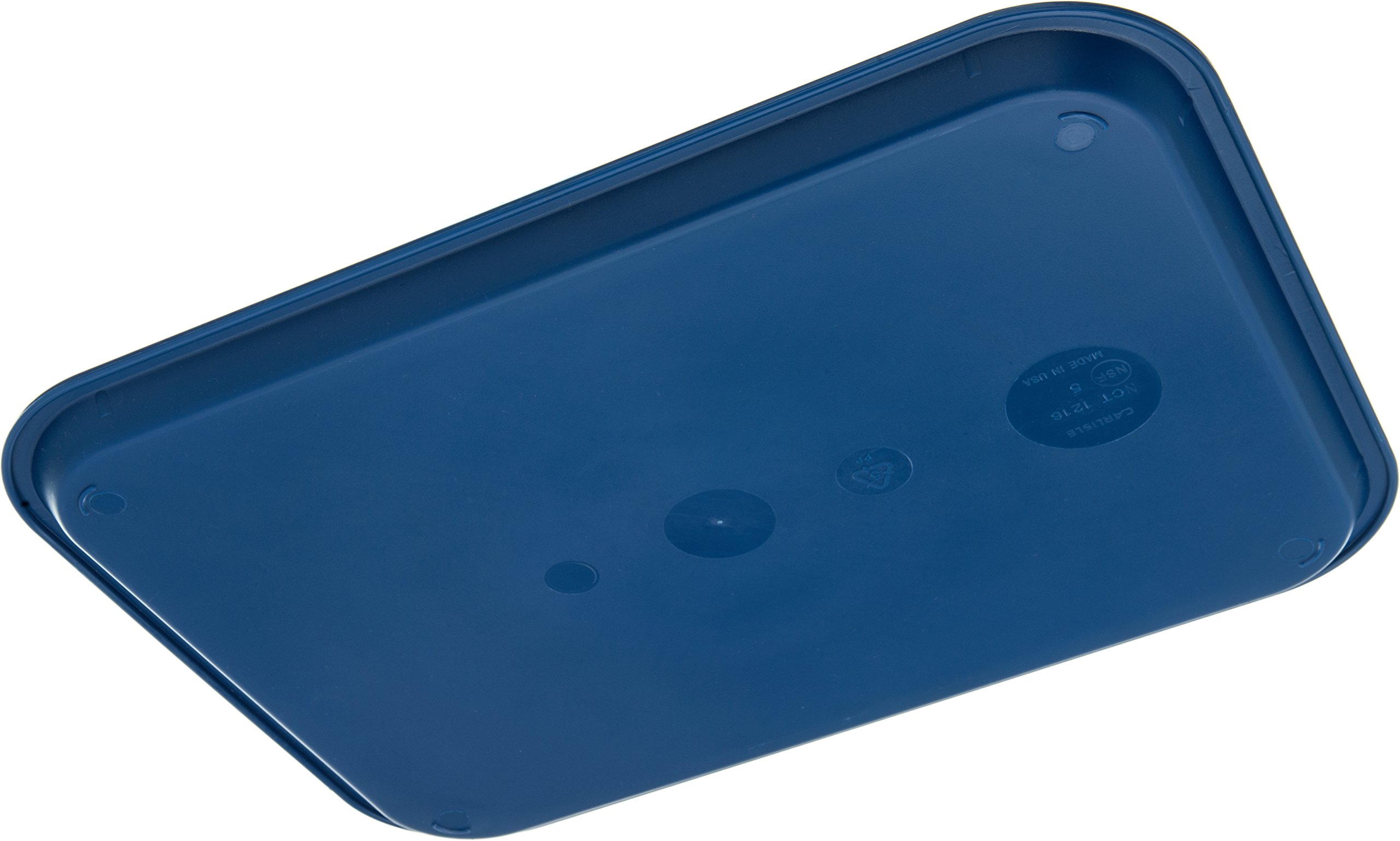 CFS CT121614 Café Standard Cafeteria / Fast Food Tray, 12" x 16", Blue (Pack of 2)