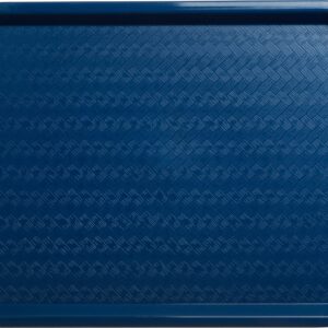 CFS CT121614 Café Standard Cafeteria / Fast Food Tray, 12" x 16", Blue (Pack of 2)