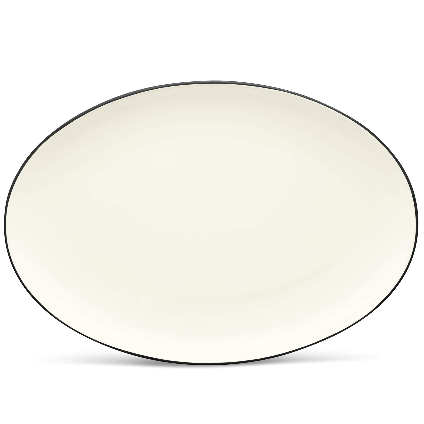 Noritake 16-Inch Colorwave Oval Platter, Graphite