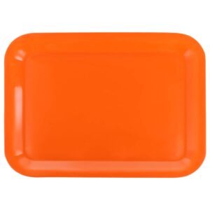 doitool appetizer serving tray melamine rectangular fruit platter salad steak serving plate dish for home restaurant orange