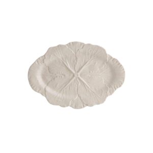 bordallo pinheiro cabbage oval platter size: 1.38" h x 14.76" w x 10.24" d