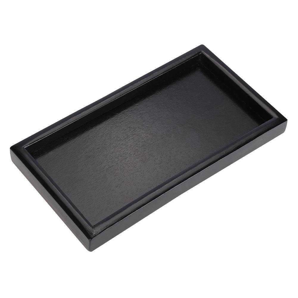 Serving Tray, Square Rectangle Platter Tea Tray Restaurant Trays, Versatile Service Tray Durable for Home Restaurant(22 * 12 * 2cm)