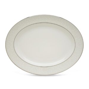 Lenox Opal Innocence Serving, Oval Platter, 16-in, White