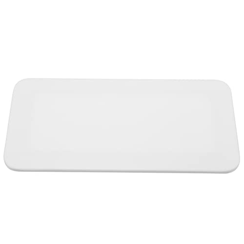 GANAZONO Jewelry Tray Rectangular Serving Platters Salad Plates Sushi Appetizer Plates Porcelain Dessert Plates Fruit Snack Serving Trays Cake Display Dish for Kitchen Restaurant Coffee Table Tray