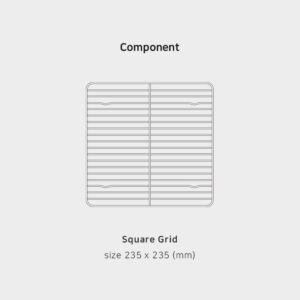 Stainless Steel Square Grid for Square Tray from Korea