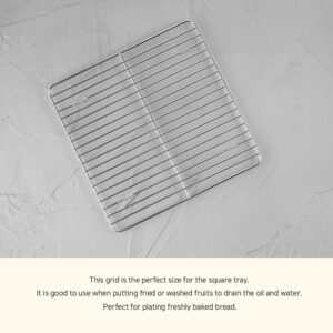 Stainless Steel Square Grid for Square Tray from Korea