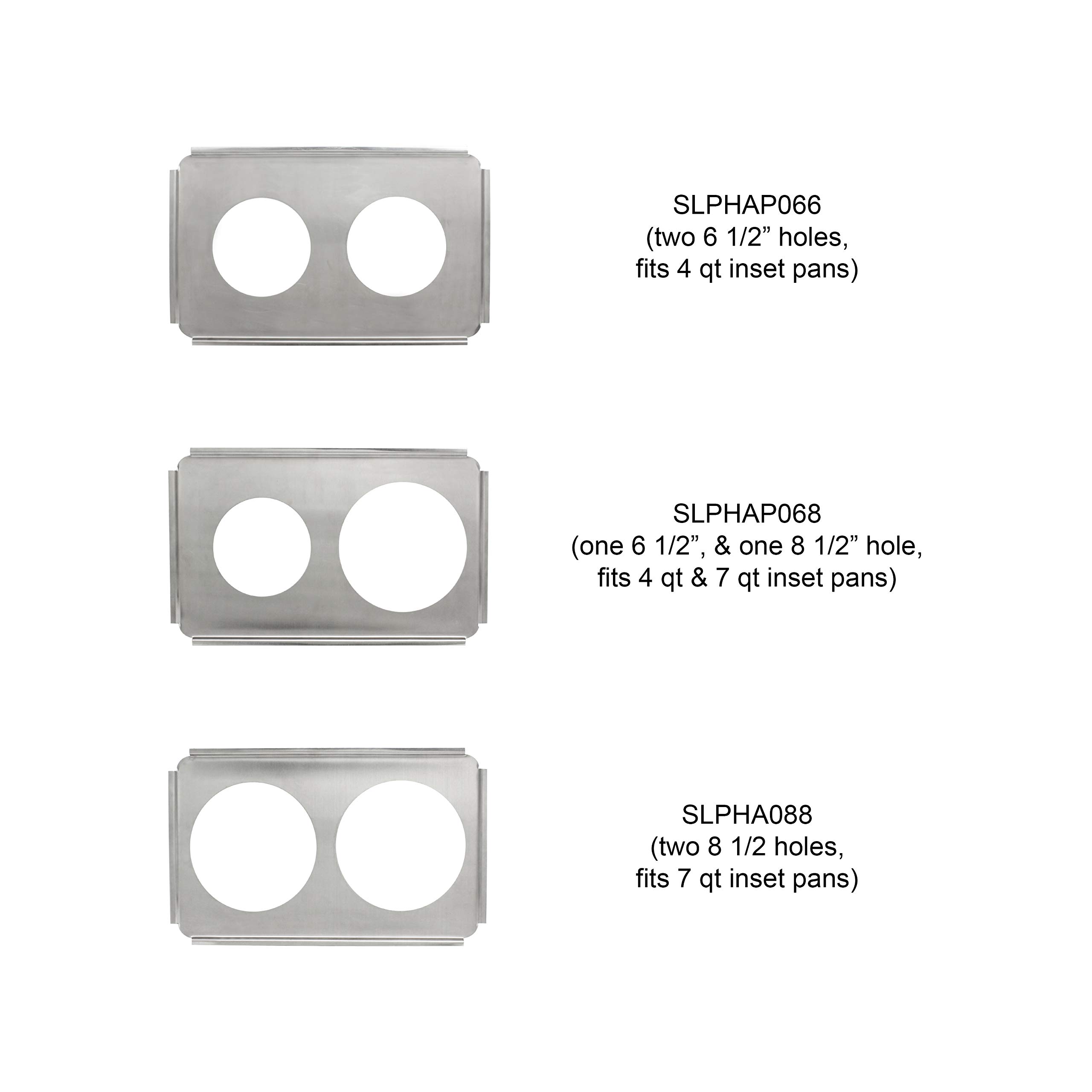 Thunder Group 2 Holes Adaptor Plates, 8-1/2-Inch