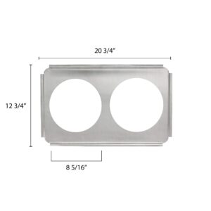 Thunder Group 2 Holes Adaptor Plates, 8-1/2-Inch