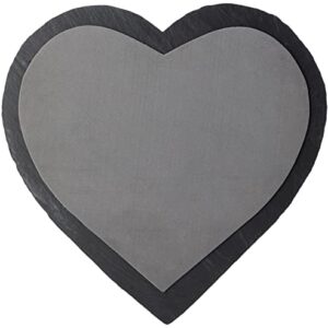 The Just Slate Company Heart Cheese Board