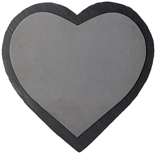 The Just Slate Company Heart Cheese Board