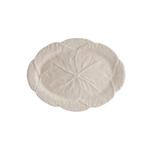 bordallo pinheiro cabbage oval platter size: 1.18" h x 16.93" w x 12.6" d