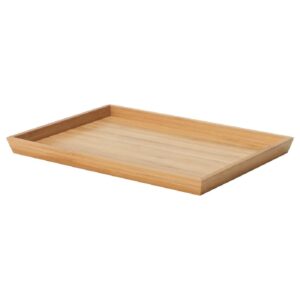 i-k-e-a ostbit tray, bamboo 8x11 inches easy care & hardwearing natural material