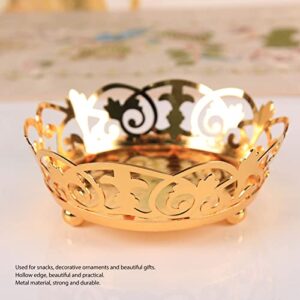 Kitchen Countertop Tray Gold Serving Bowl Turkish Serving Tray Gold Cupcake Stand Snacks Serving Tray for Cupcake Display Birthday Party Dessert Wedding