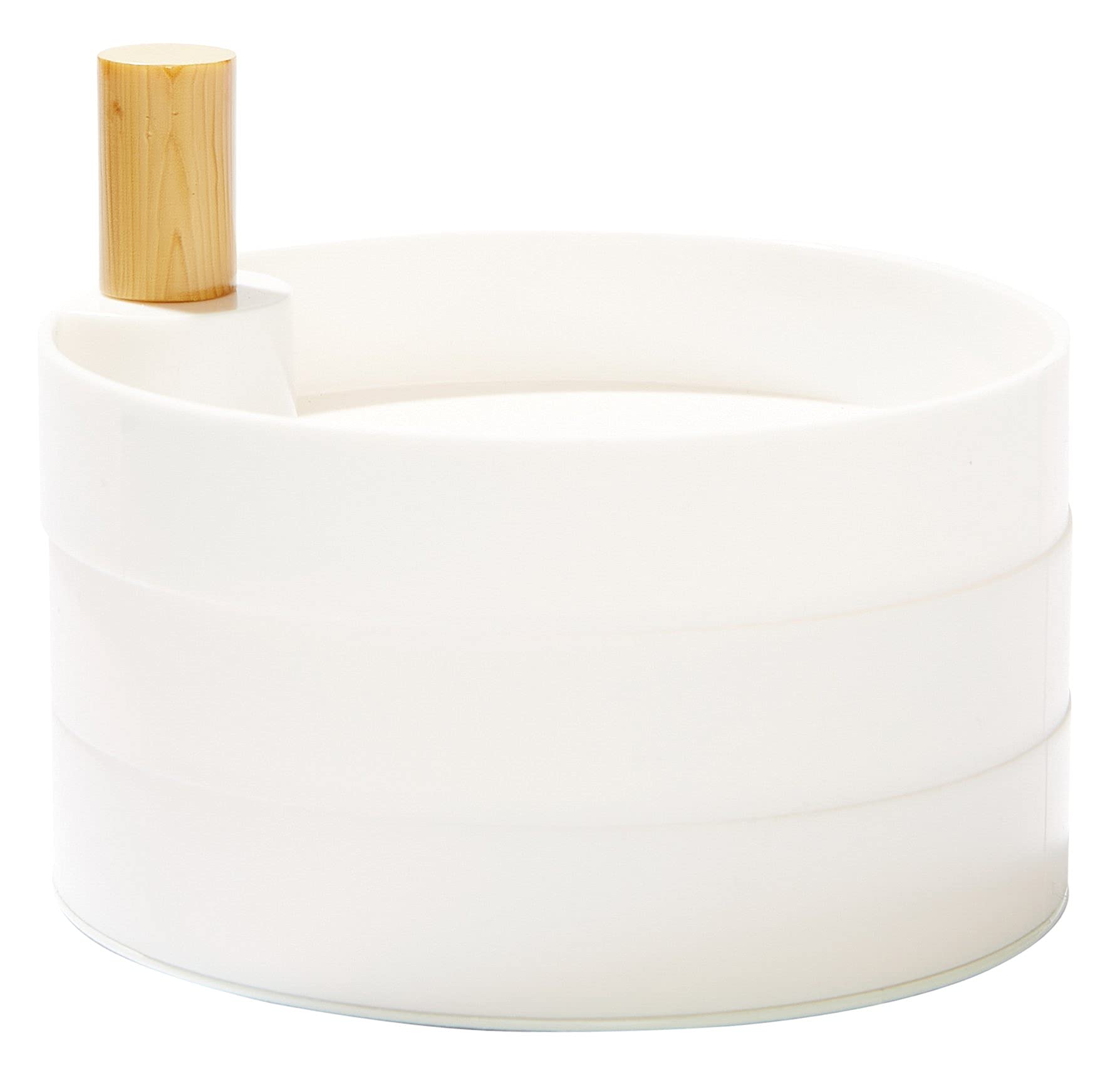 The2Bandits Tiered Catchall Tray (5 inches W x 3 inches H) - White