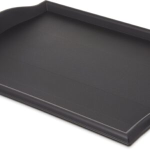 Carlisle FoodService Products 1217BT03 Bistro Polypropylene Tray, 17" x 12" x 1", Black (Case of 12)