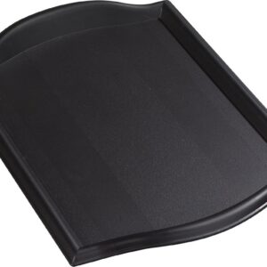 Carlisle FoodService Products 1217BT03 Bistro Polypropylene Tray, 17" x 12" x 1", Black (Case of 12)