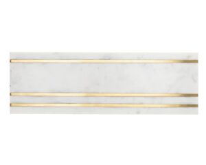 godinger serving tray, serving platter, appetizer tray, dessert platter, white marble, 18x7