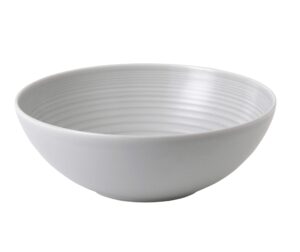 royal doulton maze serving bowl 25cm light grey