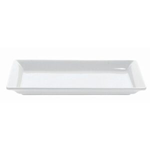 American Metalcraft CER19 Platters, 16.7" Length x 4" Width, White