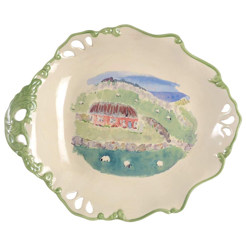 Pfaltzgraff Circle of Kindness Merriweather Cottage 12 1/2-Inch Platter