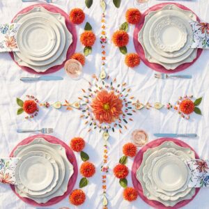 Juliska Berry & Thread Scallop Platter/Charger - Whitewash