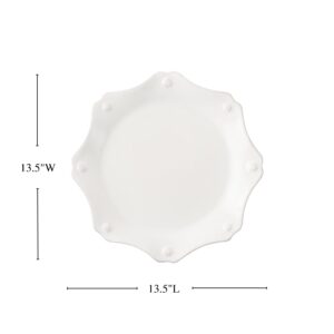 Juliska Berry & Thread Scallop Platter/Charger - Whitewash