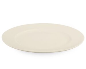 gracie bone china 12-inch platter, pure white