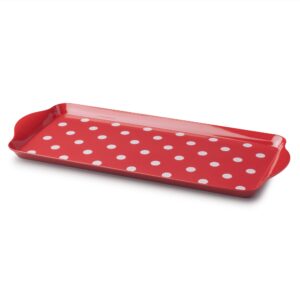 zeal g202r sandwich serving tray, red