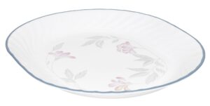corelle impressions 12-1/4-inch serving platter, pink trio