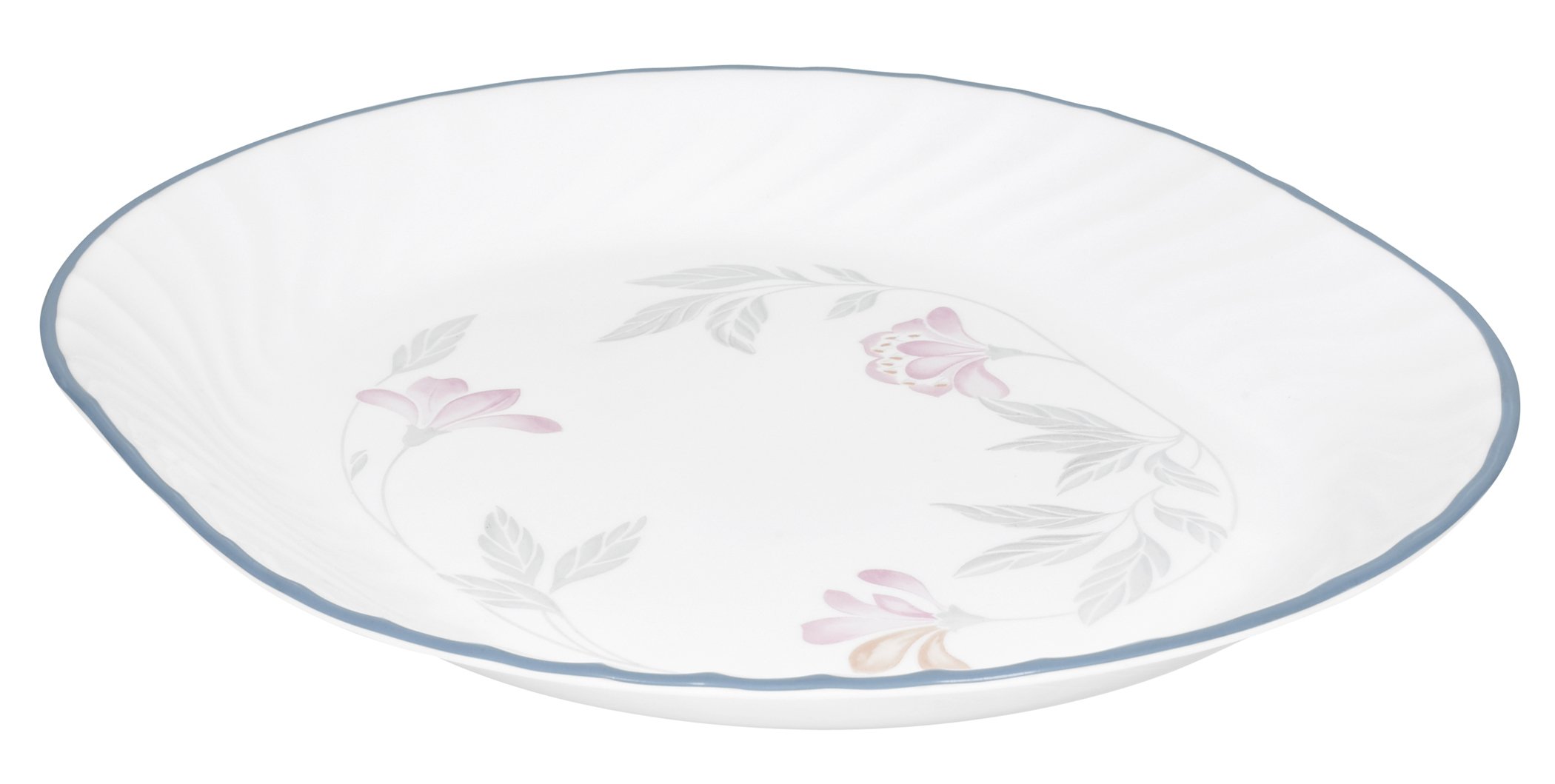 Corelle Impressions 12-1/4-Inch Serving Platter, Pink Trio