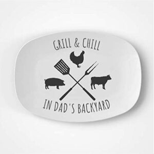 harper livingston utensils grill + chill | fathers day | personalized | dad | gift idea | microwave safe | decoware™