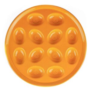 fiesta® egg plate/tray | butterscotch