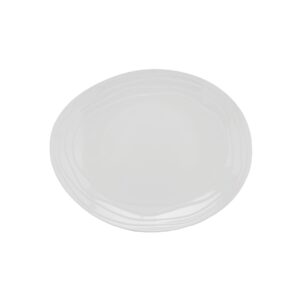 G.E.T. OP-870-AW American White 8" x 6.5" Oval Coupe Platter (Pack of 12)