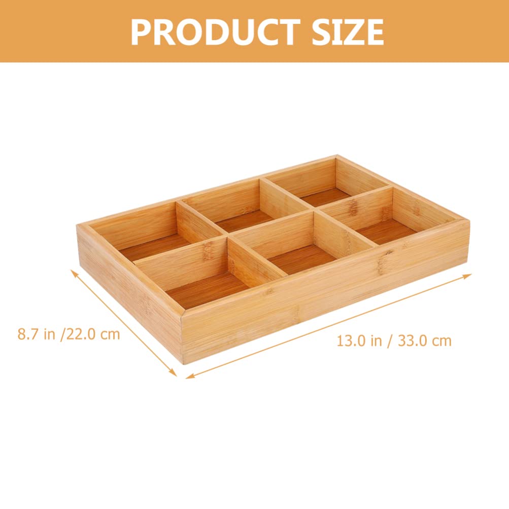 Cabilock Tea Bag Organizer Divided Serving Tray Compartment Snack Bowl Appetizer Platter Veggie Dish Sectional Storage Organizer Plate for Fruit Candy Nut Dessert Charcuterie Tea Organizer