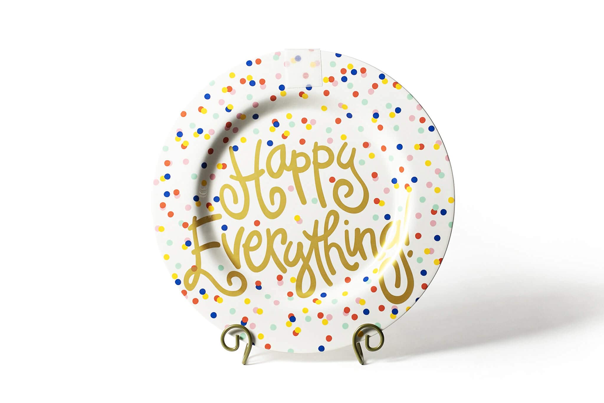 Happy Dot Big Round Platter