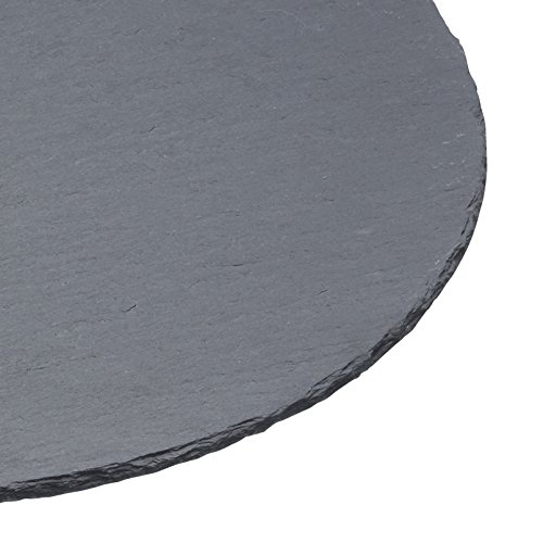 KitchenCraft Artesà Slate Lazy Susan Turntable Platter, 35 cm