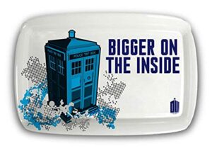 doctor who tardis "bigger on the inside" serving tray