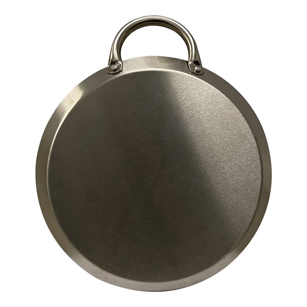 11'' Stainless Steel Round Serving Tray Tortilla Warmer