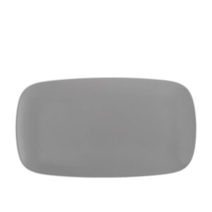 nambé slate pop rectangular platter, 16" x 9" x 0.75"