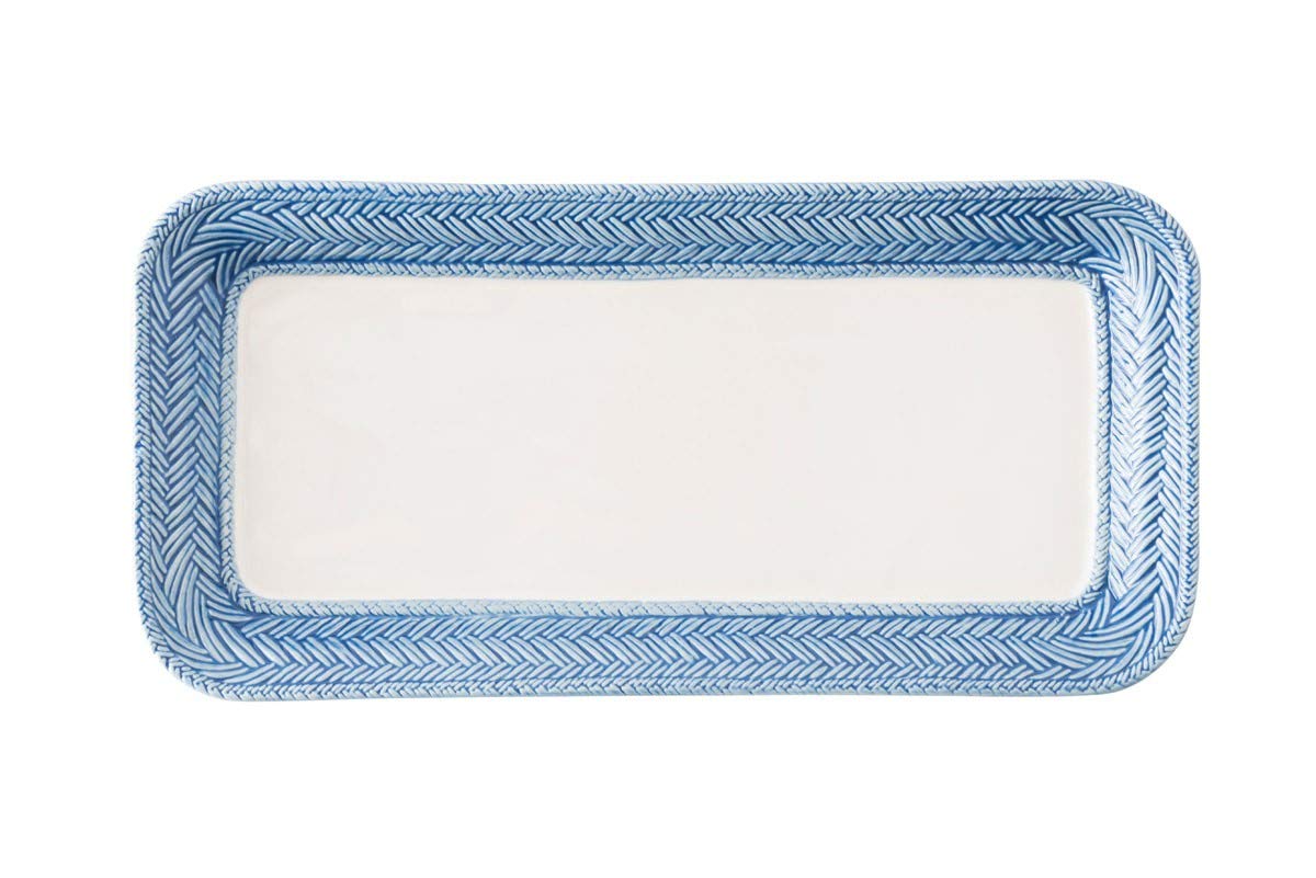 Juliska Le Panier White/Delft Blue Hostess Tray