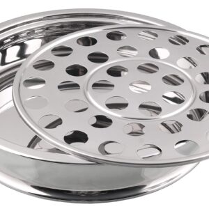 Communion Ware A Holy Wine Serving Tray - Stainless Steel (Silver/Mirror)