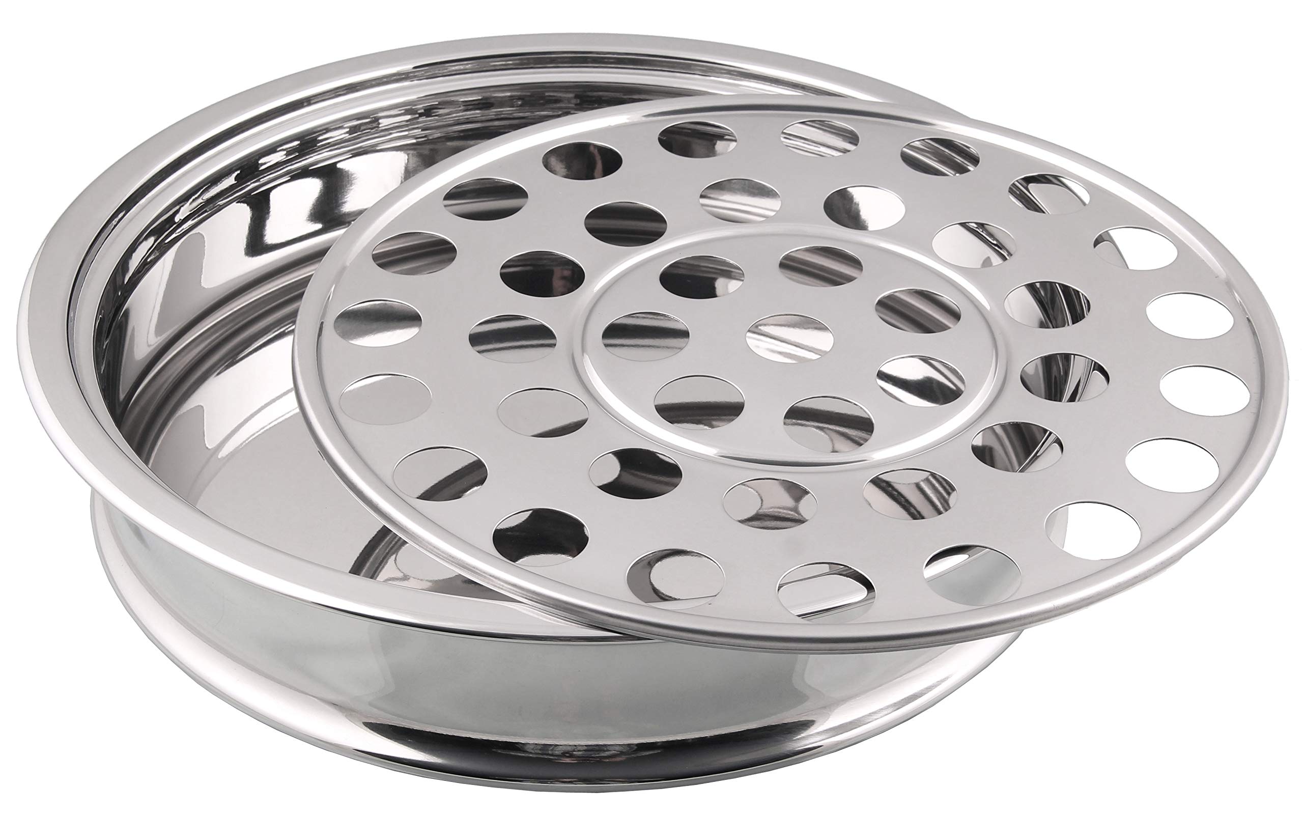 Communion Ware A Holy Wine Serving Tray - Stainless Steel (Silver/Mirror)