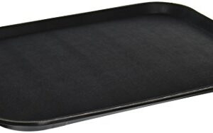 Winco Easy Hold Rectangular Tray, 14-Inch by 18-Inch, Black