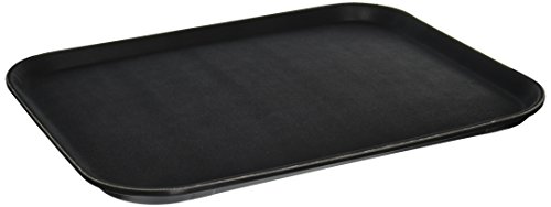 Winco Easy Hold Rectangular Tray, 14-Inch by 18-Inch, Black