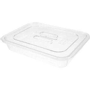 veemoon cupcake containers plastic containers acrylic clear appetizer serving dish food tray with lid dessert holder for food buffet party catering cupcake containers plastic containers